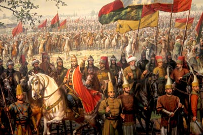 في كانون الاول 1534 السلطان سليمان القانوني في العراق