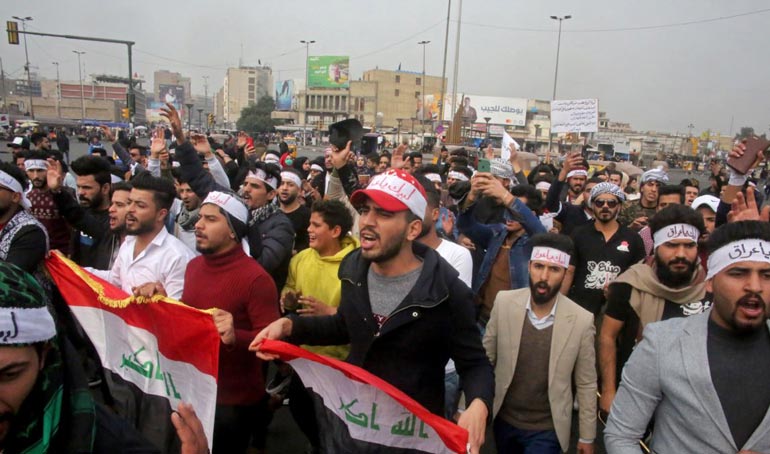 7  قتلى في البصرة.. المتظاهرون يتهمون قوات  الصدمة  وعميدها