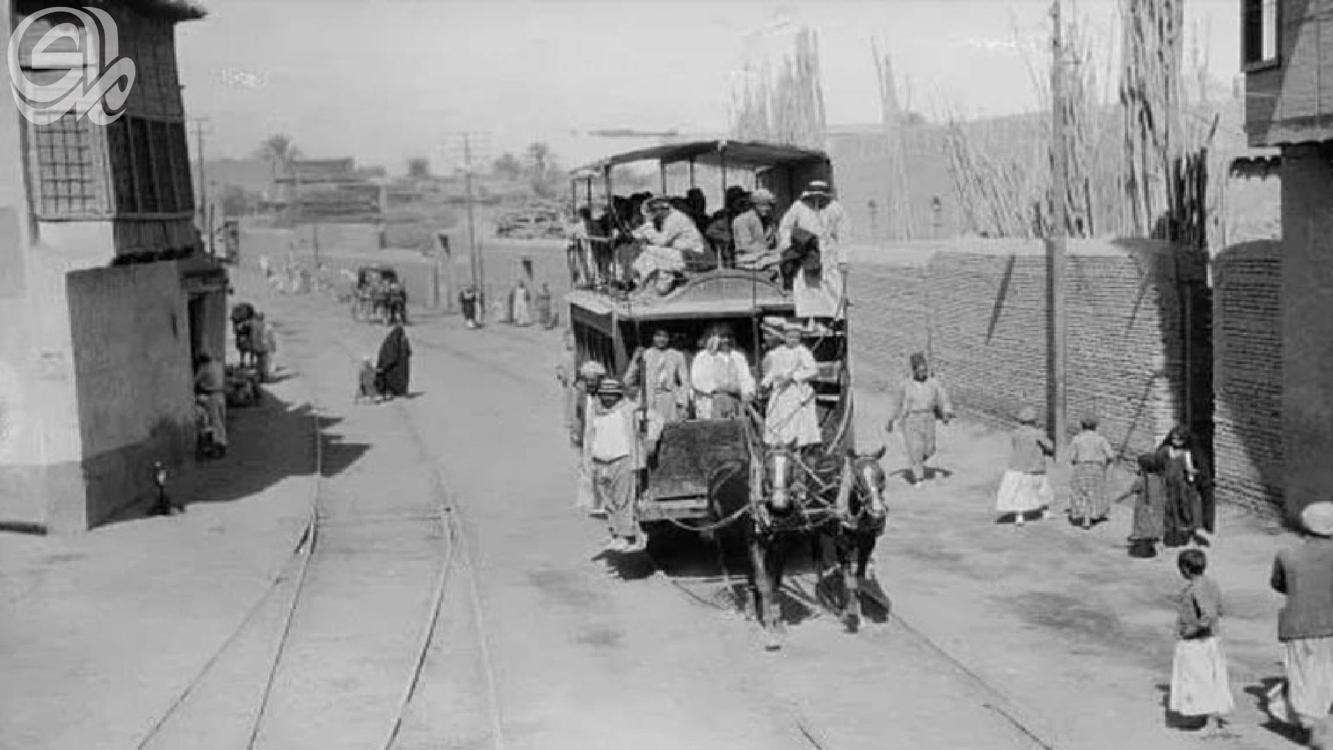 في سنة 1910 .. مشروع الترام الكهربائي في بغداد