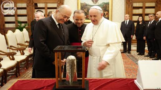 بابا الفاتيكان يطلب  هوية عراقية 