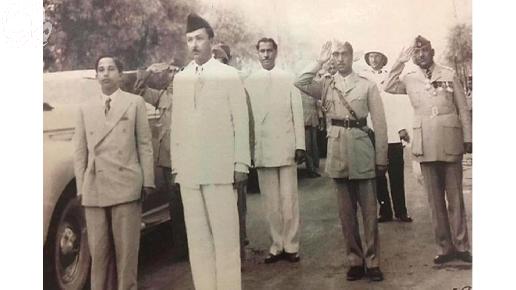 عندما هرب الأمير عبد الأله الى البصرة سنة 1941